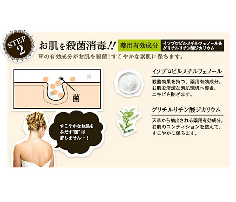 薬用石鹸 For Back 4