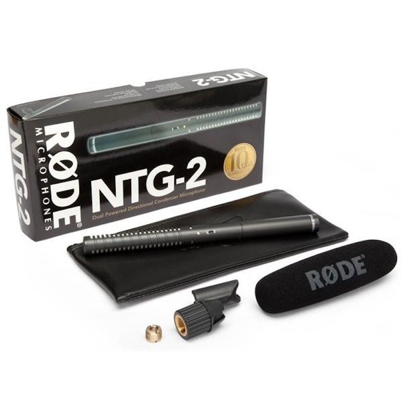 RODE Dual-power Shotgun Microphone NTG2 2