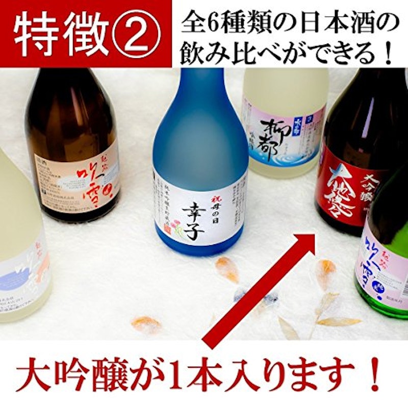 名入れ酒 日本酒のみくらべセット 4