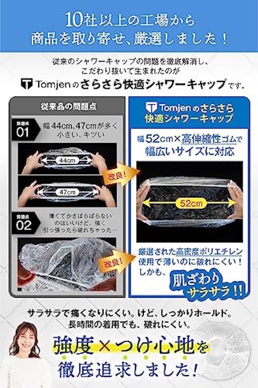 シャワーキャップ 3