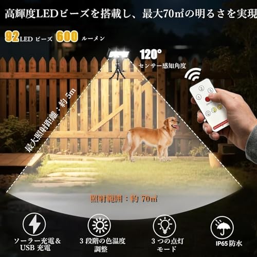 人感センサーライト 2