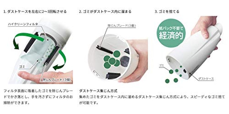 18V コードレスクリーナ 2