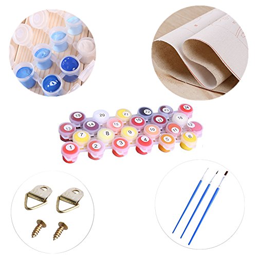 油絵塗り絵 虎 5