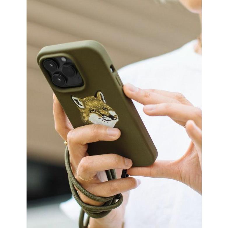 モノクロームフォックス iPhone 14 Pro ケース 5