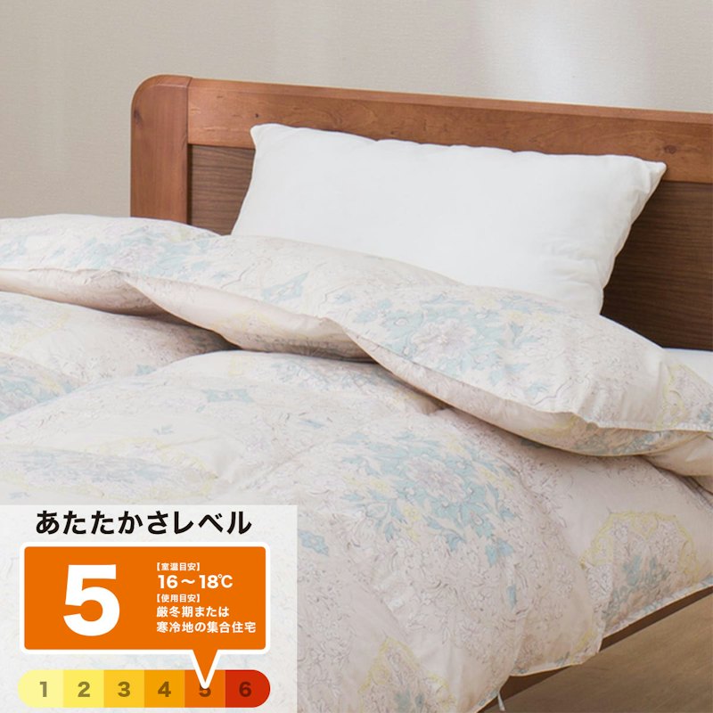 ウクライナ産ホワイトダックダウン85% 羽毛布団 1