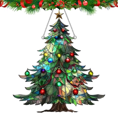 窓アクリル用クリスマスサンキャッチャー 1