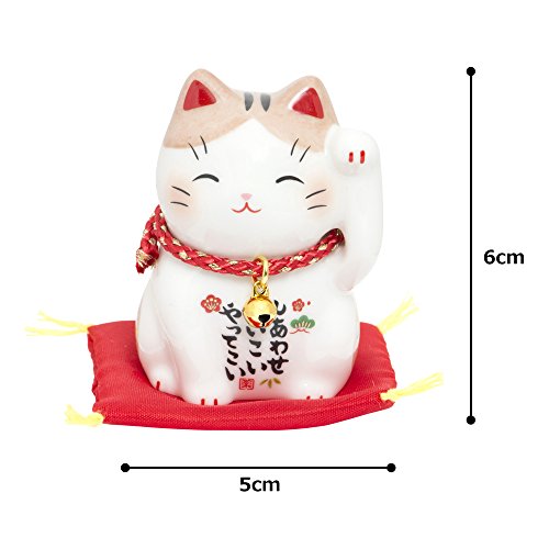 彩絵福招き猫 4