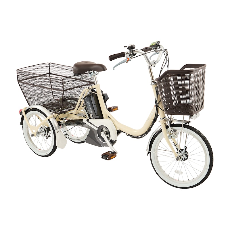 電動アシスト自転車 三輪車 PELTECH 電動アシスト三輪車 TDR-163Lをレビュー!クチコミ