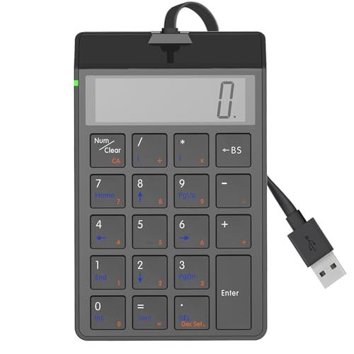 有線テンキー付き電卓 1