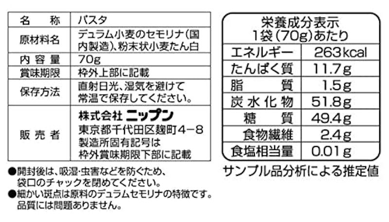 スープ用パスタ 3