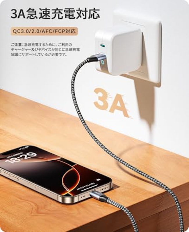 USB Type C ケーブル 3