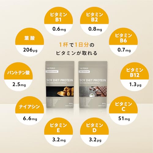ソイプロテイン 黒蜜きなこ風味 3