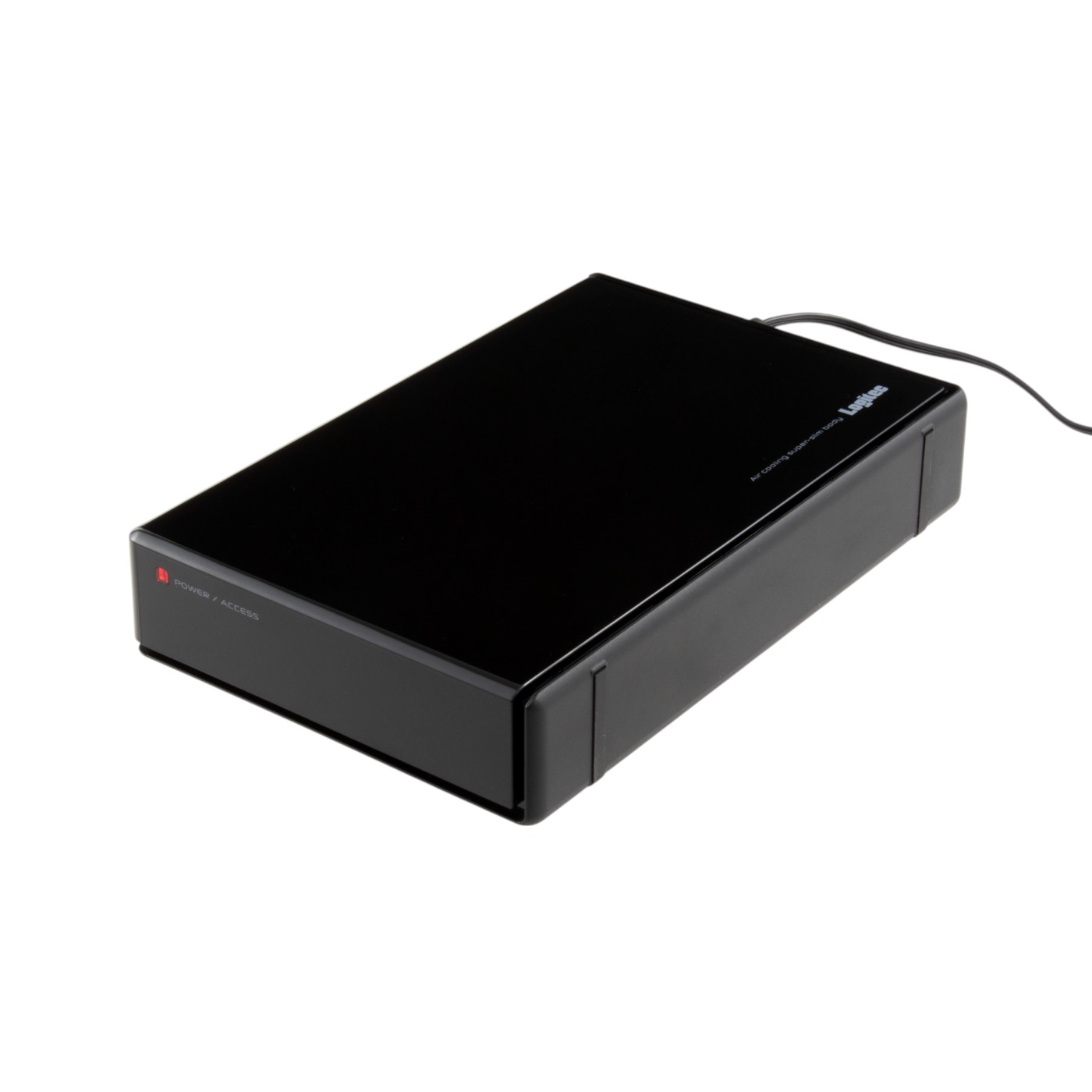 ロジテック製の外付けハードディスク「LHD-EN2000U2W」日本製