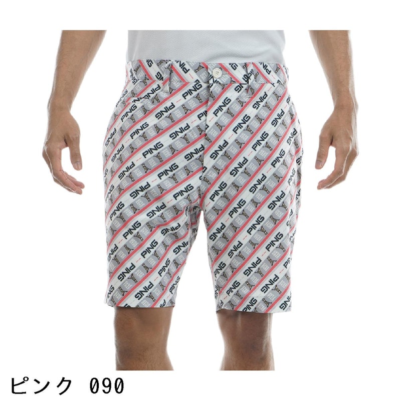 バイアスプリント ストレッチショートパンツ 2