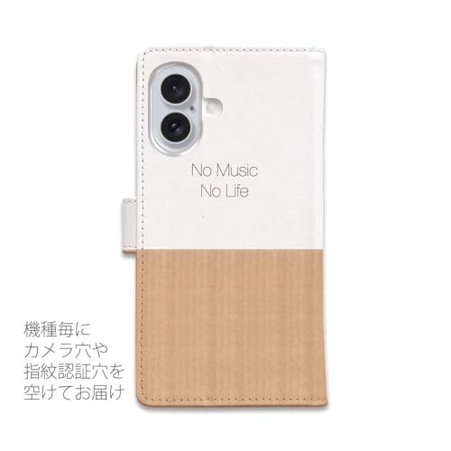 手帳型 猫だってNo Music No Life 3