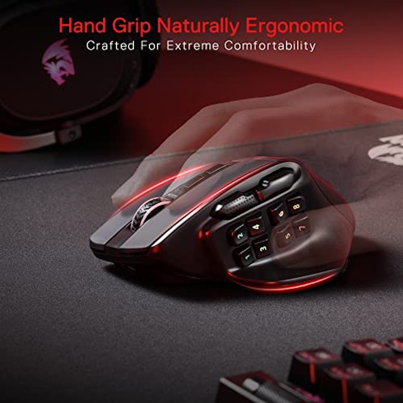 Aatrox MMO Wired Gaming Mouse 3