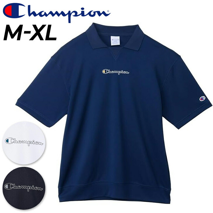 Champion GOLF ダブルフェイスジャージ 半袖シャツ 1