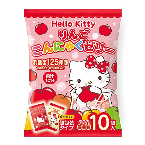 Hello Kitty りんごこんにゃくゼリー 1