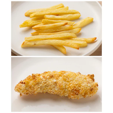 冷凍ポテトはホクホク感がしっかり残る!ささみかつは衣も肉も好評