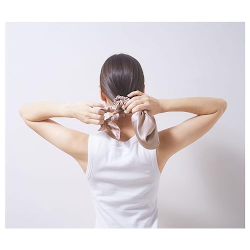 シルクシャイニーポニーキャップ 5
