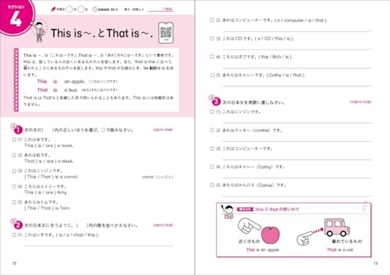 中1 英文法 パターンドリル 5