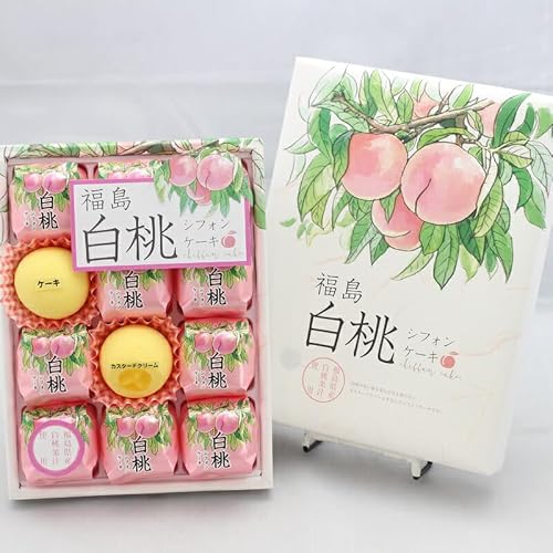 福島白桃シフォンケーキ 3