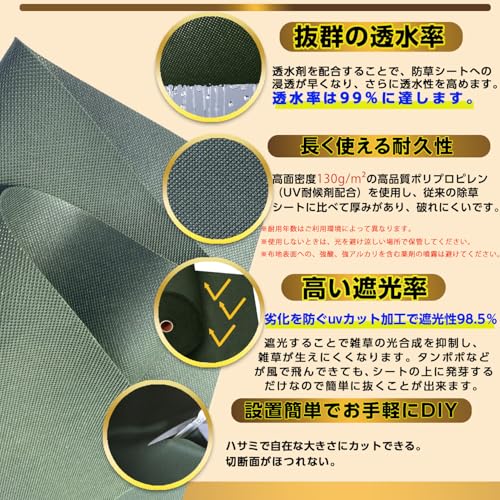 防草シート 3