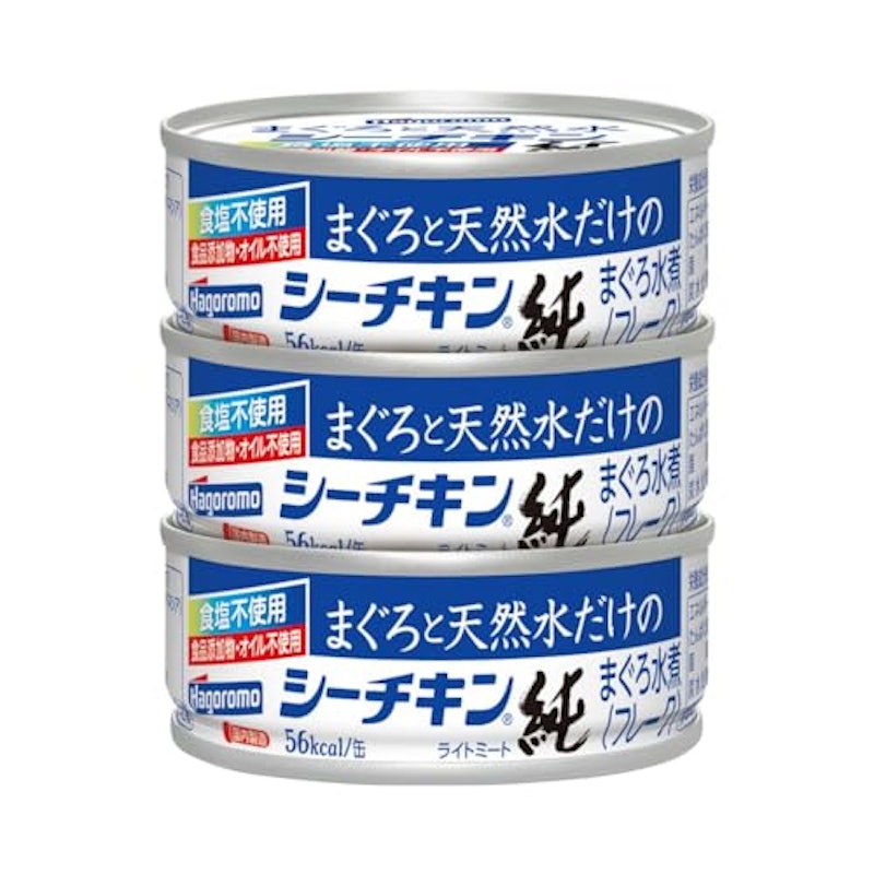 まぐろと天然水だけのシーチキン純 1