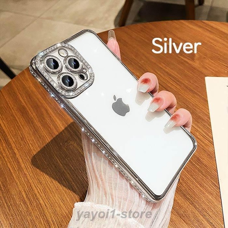 ラインストーンiPhoneケース 3