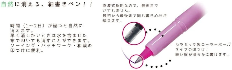 Sewline 自然に消えるペン 2