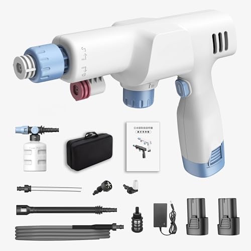 ✨️新品✨️Omegatech♡コードレス高圧洗浄機♡噴射モード6種♡強力