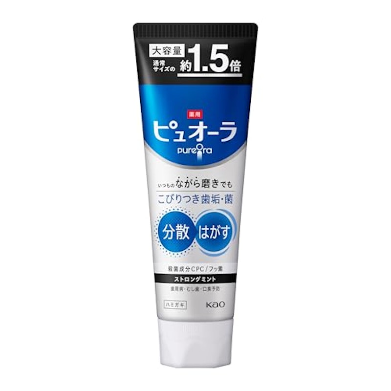 薬用ピュオーラ ハミガキ ストロングミント 1
