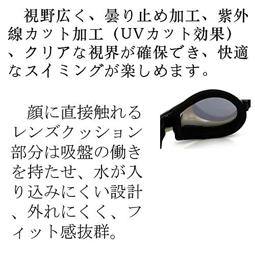スイミングゴーグル 耳栓 ケース付き 3