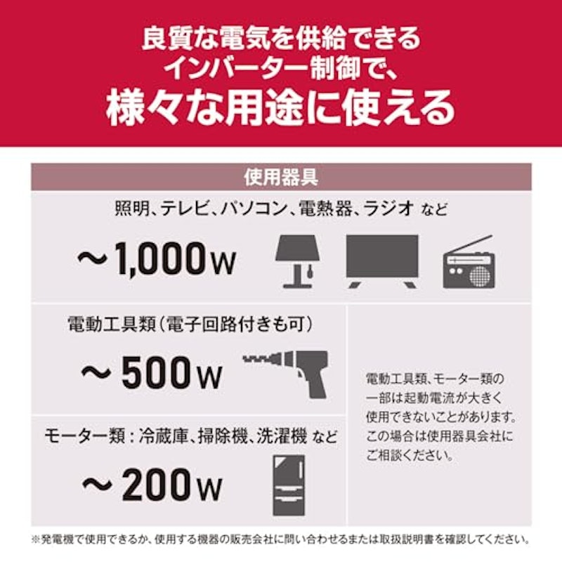 プロ用エンジン発電機 4