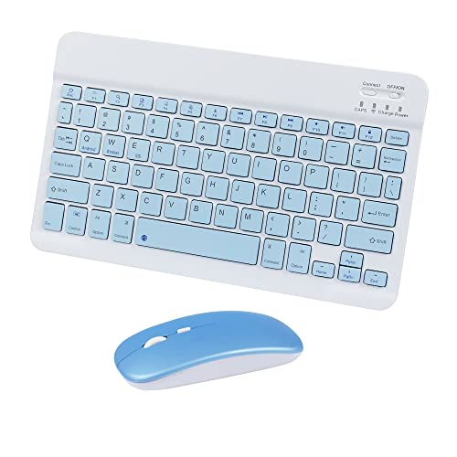 COMESPAC ipad キーボード マウスセット bluetooth ミニキーボード 磁気吸引 ワイヤレス 可愛い タブレットキーボード コンパク