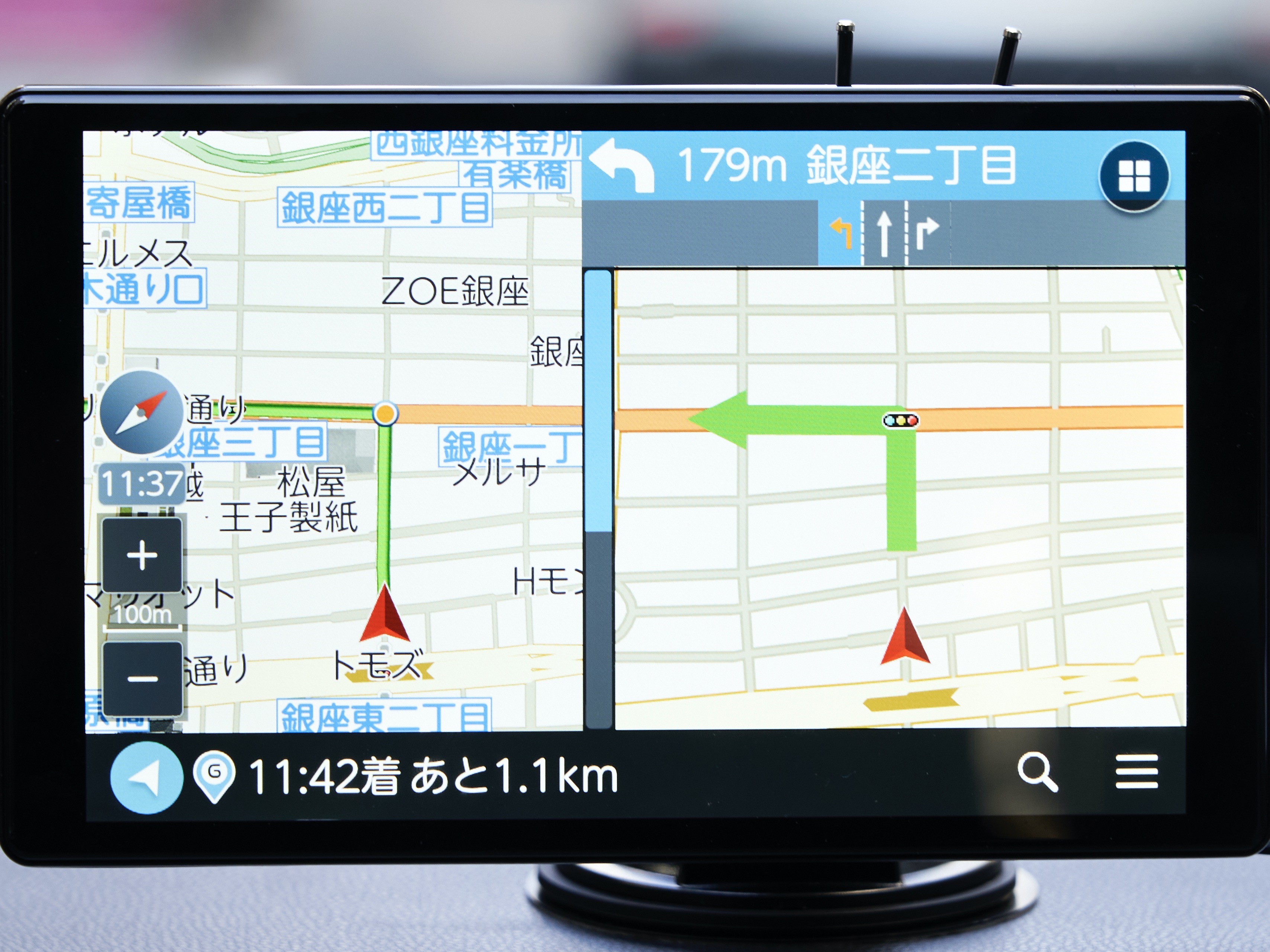 8V型フルセグナビST 6