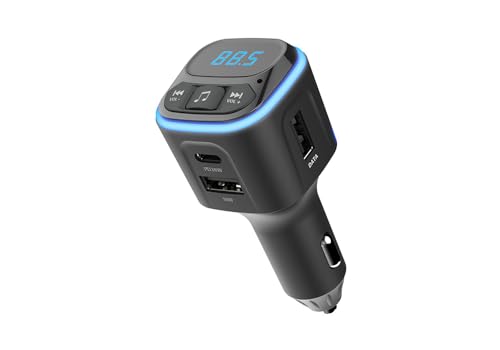 FMトランスミッター フルバンド USB2ポート 1