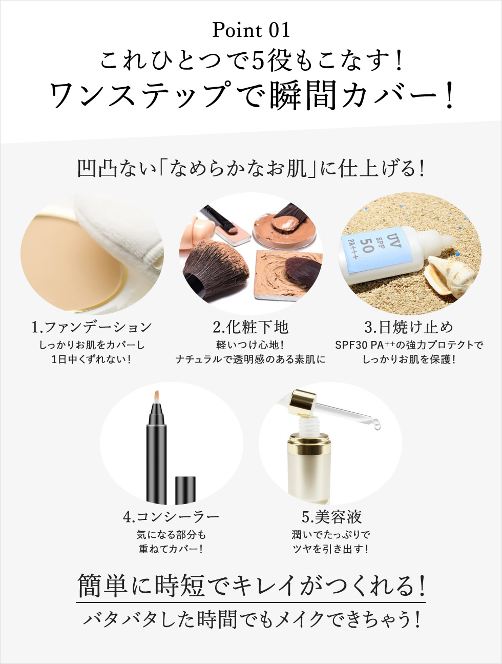 ミネラルBBクリーム 2