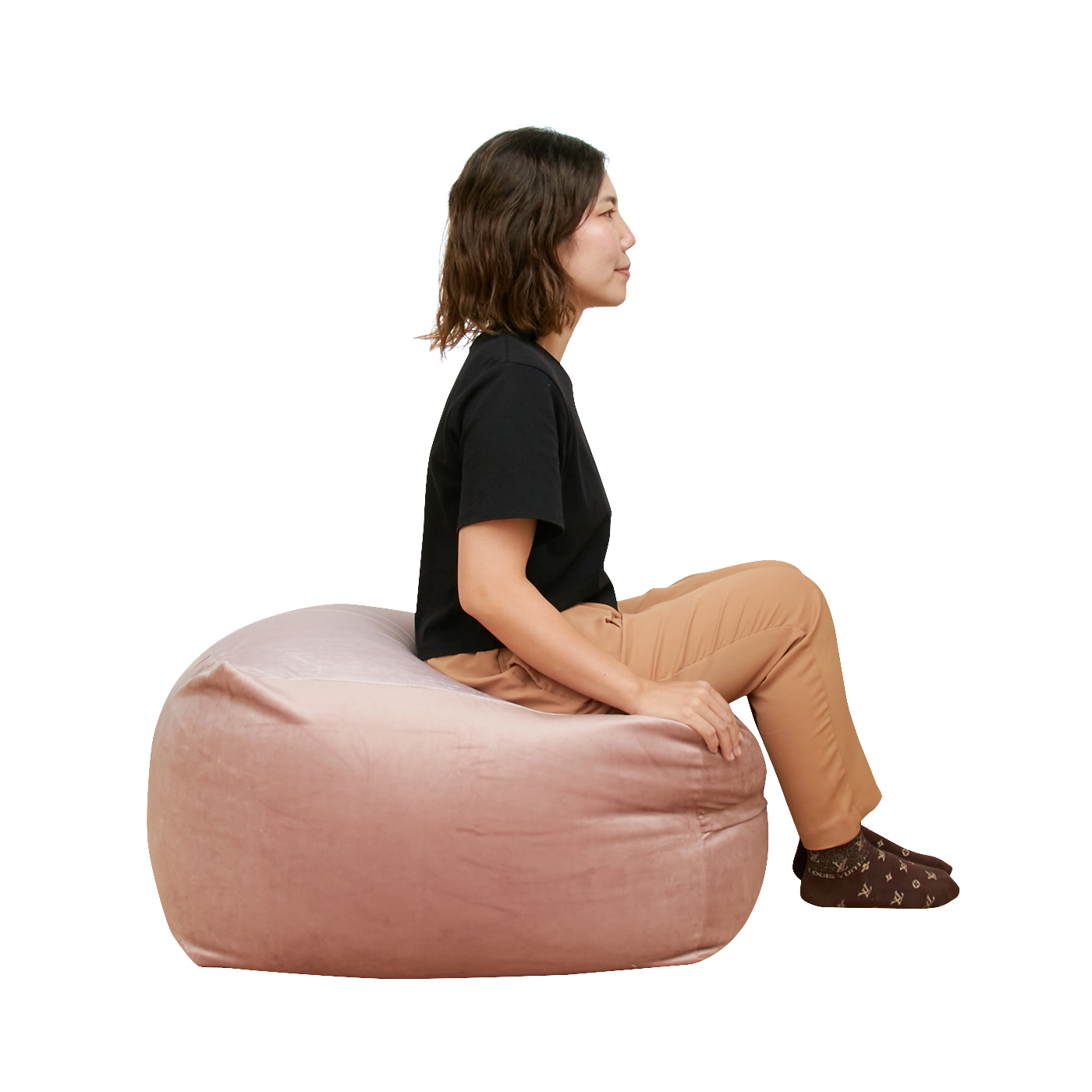 タンスのゲン ビーズクッション 日本製 71×71×40cm くすみカラー ベル Amazon.co.jp: タンスのゲン ビーズクッション 日本製 71×71×40cm