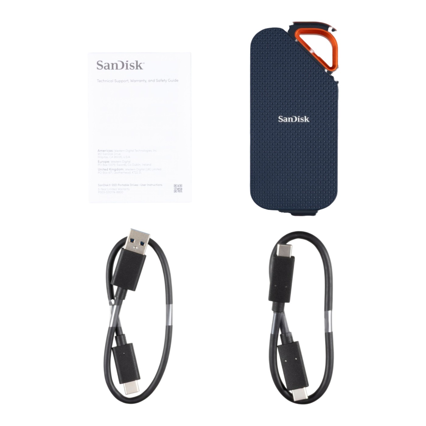 Sandisk ポータブルSSD SDSSDE81-1T00-GH25を検証レビュー！外付けSSD
