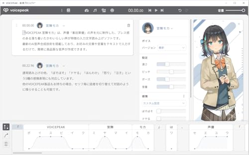 VOICEPEAK 宮舞モカ ダウンロード版 2