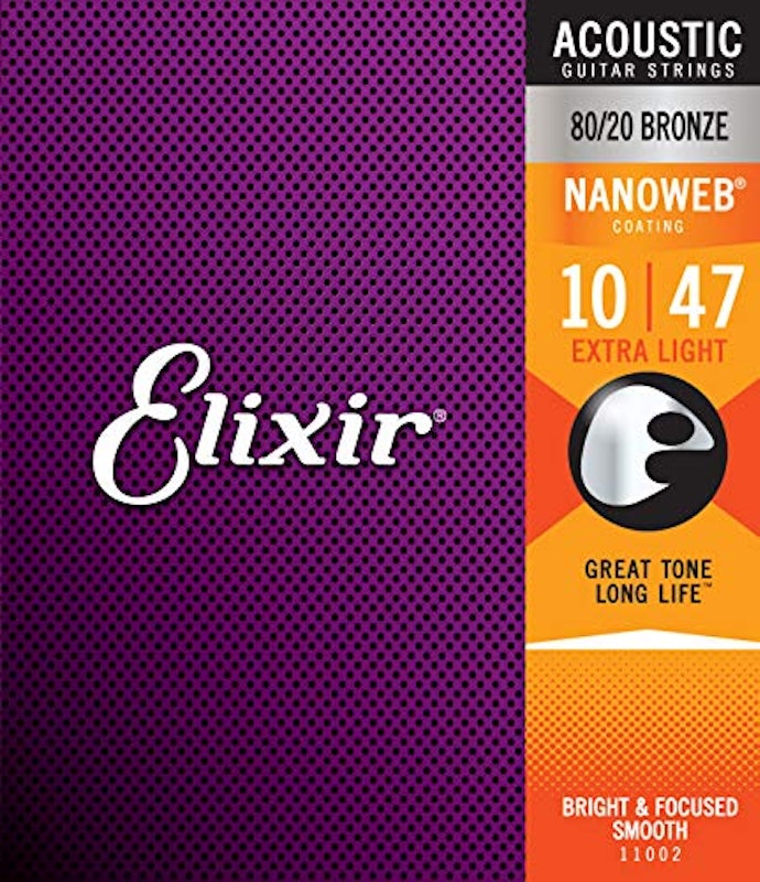 ELIXIR NANOWEBコーティング アコースティック 80/20ブロンズ 1