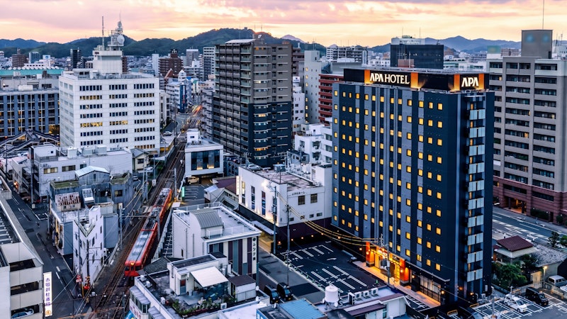 アパホテル 松山市駅前 1