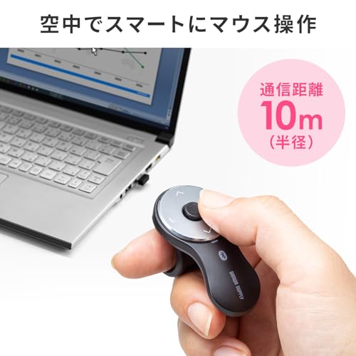 VANZY2.0 リングマウス Bluetooth ワイヤレス ブラック VANZY2.0