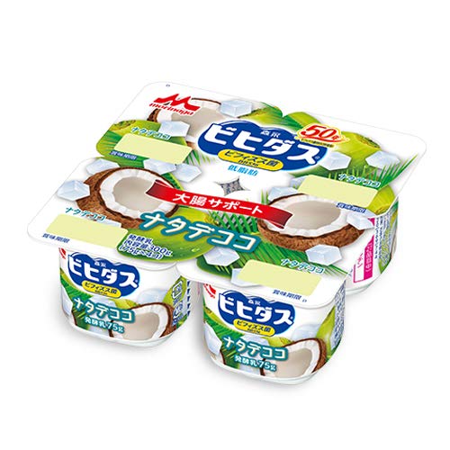 ビヒダス ヨーグルト ナタデココ 4ポット 1