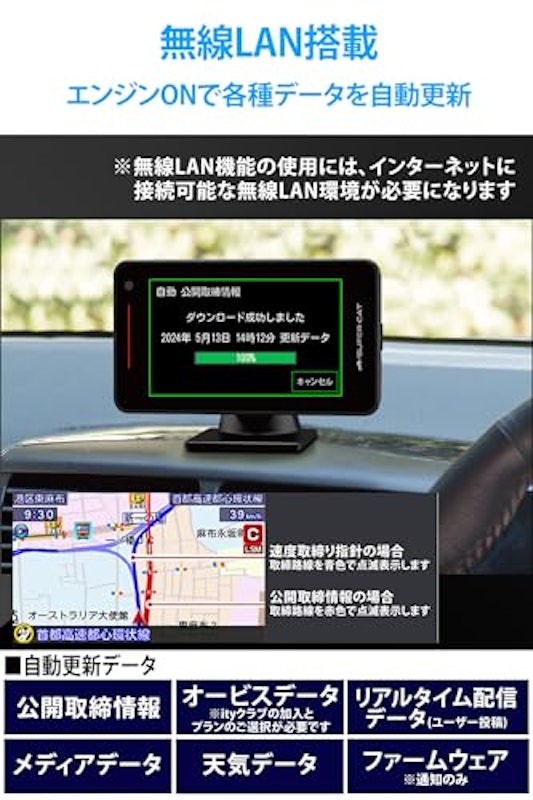 レーザー&レーダー探知機 4