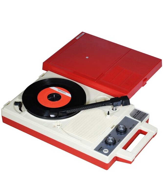 ポータブルレコードプレーヤー 2