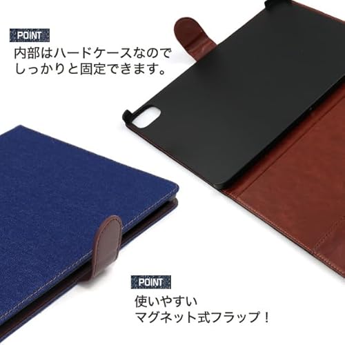 デニムデザイン手帳型ケース 4