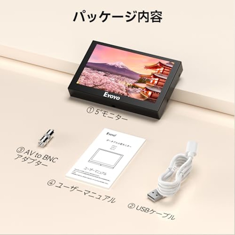 5インチモニター 9