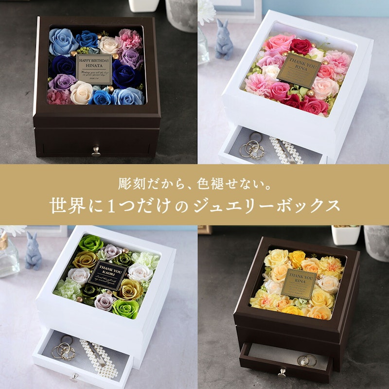 生まれた月の名入れギフト【Fleur -フルール-】 2